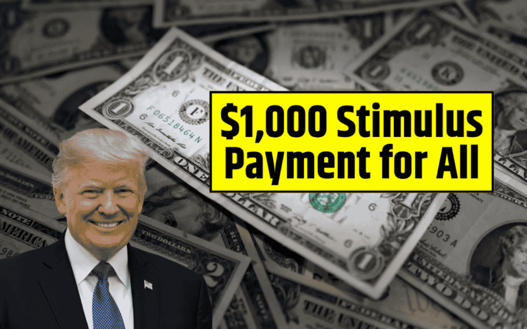 $1,000 Stimulus Payment for All people living in this U.S. State – Check October 2025 Payment Schedule