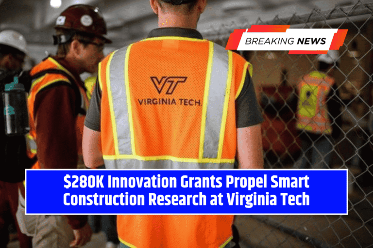 $280K Innovation Grants Propel Smart Construction Research at Virginia Tech