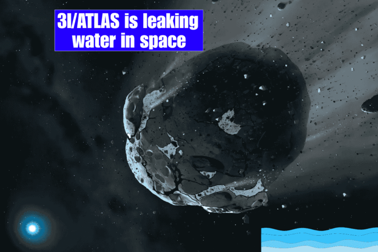 3I/ATLAS is leaking water in space – Astronomers are stunned by interstellar comet