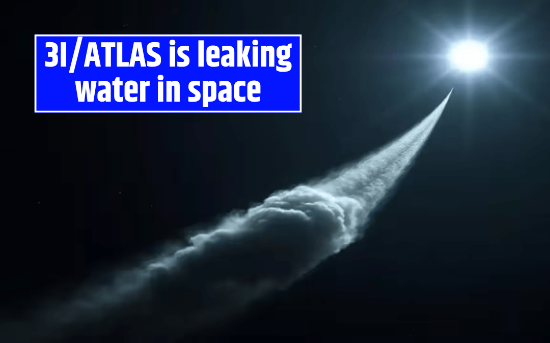 3I/ATLAS is leaking water in space