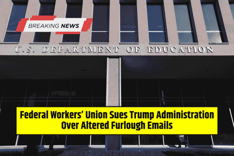 Federal Workers’ Union Sues Trump Administration Over Altered Furlough Emails