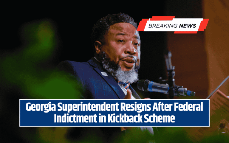 Georgia Superintendent Resigns After Federal Indictment in Kickback Scheme