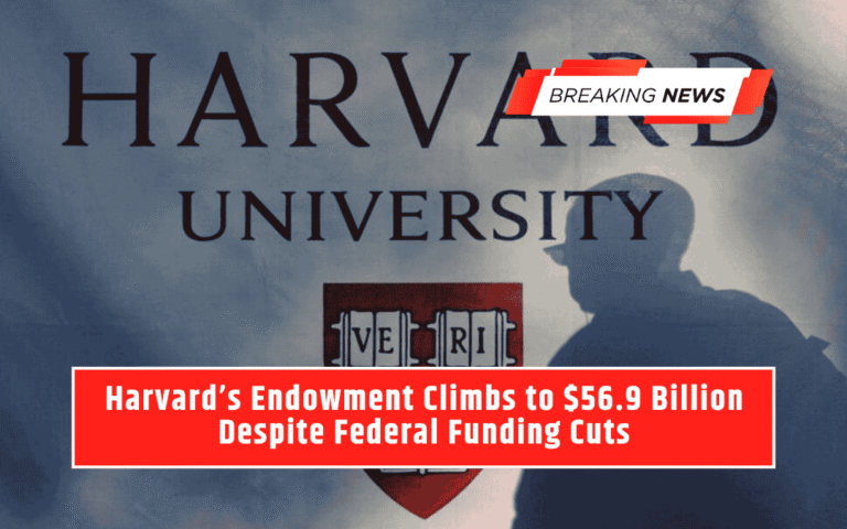 Harvard’s Endowment Climbs to $56.9 Billion Despite Federal Funding Cuts