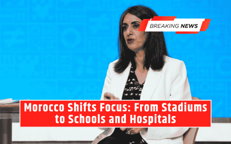 Morocco Shifts Focus: From Stadiums to Schools and Hospitals