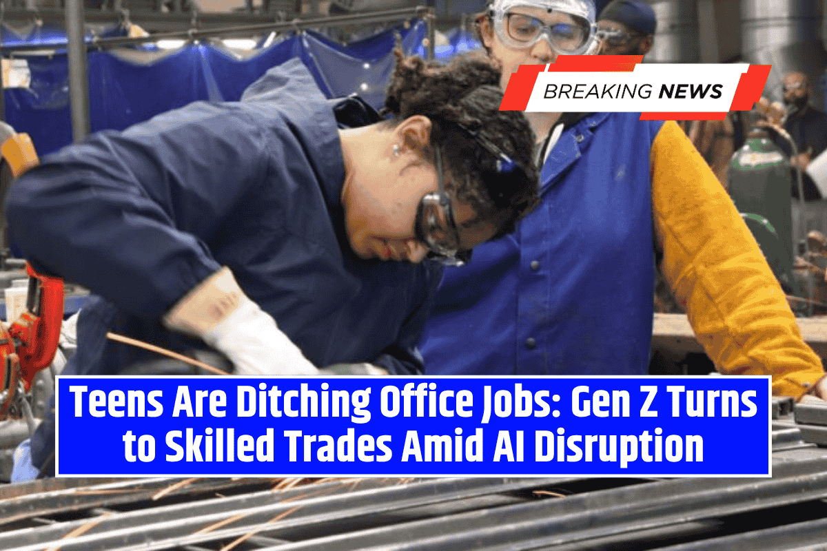 Teens Are Ditching Office Jobs: Gen Z Turns to Skilled Trades Amid AI Disruption