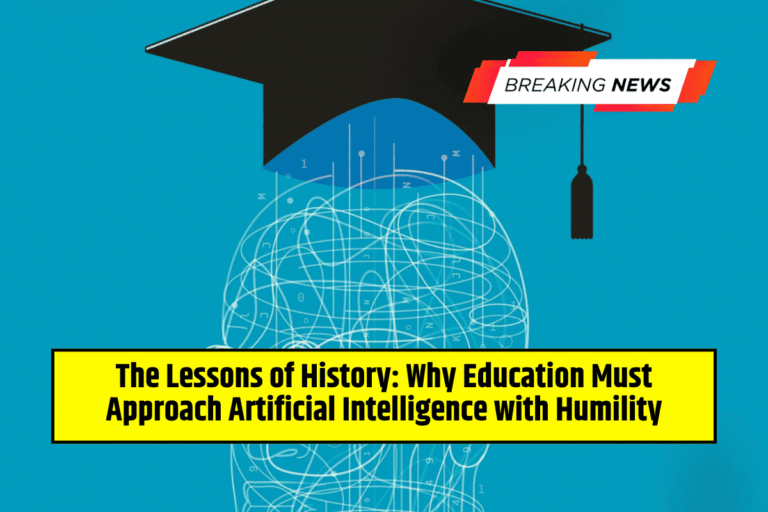 The Lessons of History: Why Education Must Approach Artificial Intelligence with Humility
