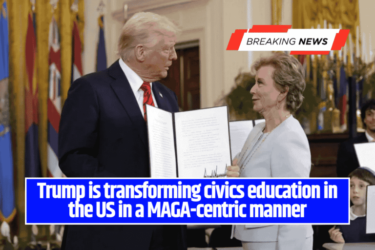 Trump is transforming civics education in the US in a MAGA-centric manner